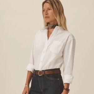 White Mainstay Cotton Shirt Size Small